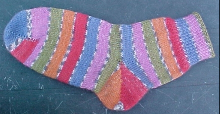 The finished sock